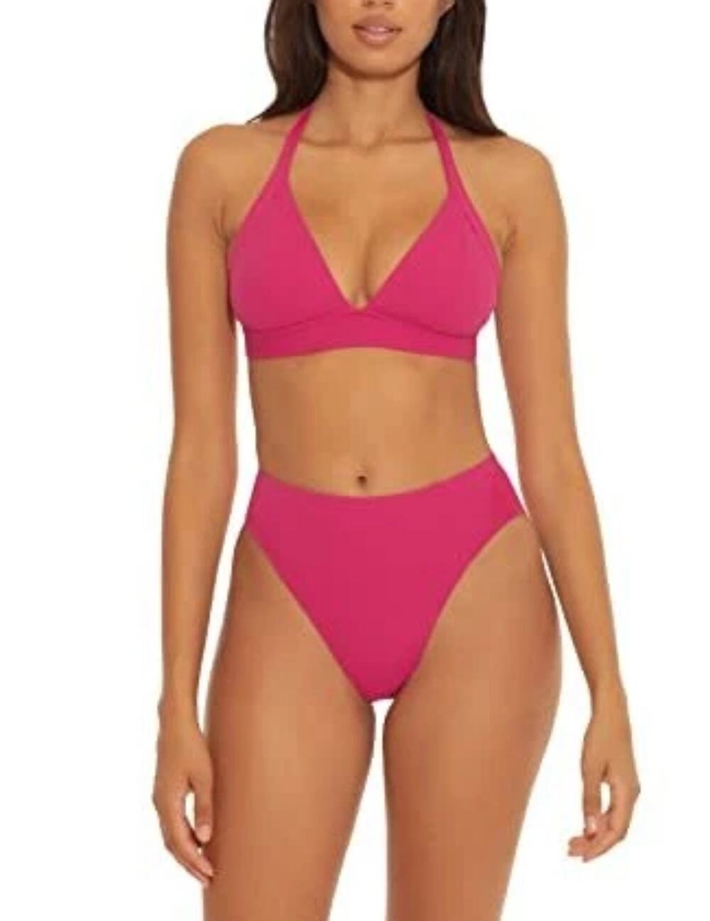 Becca Ribbed Bikini Swimsuit Size Medium